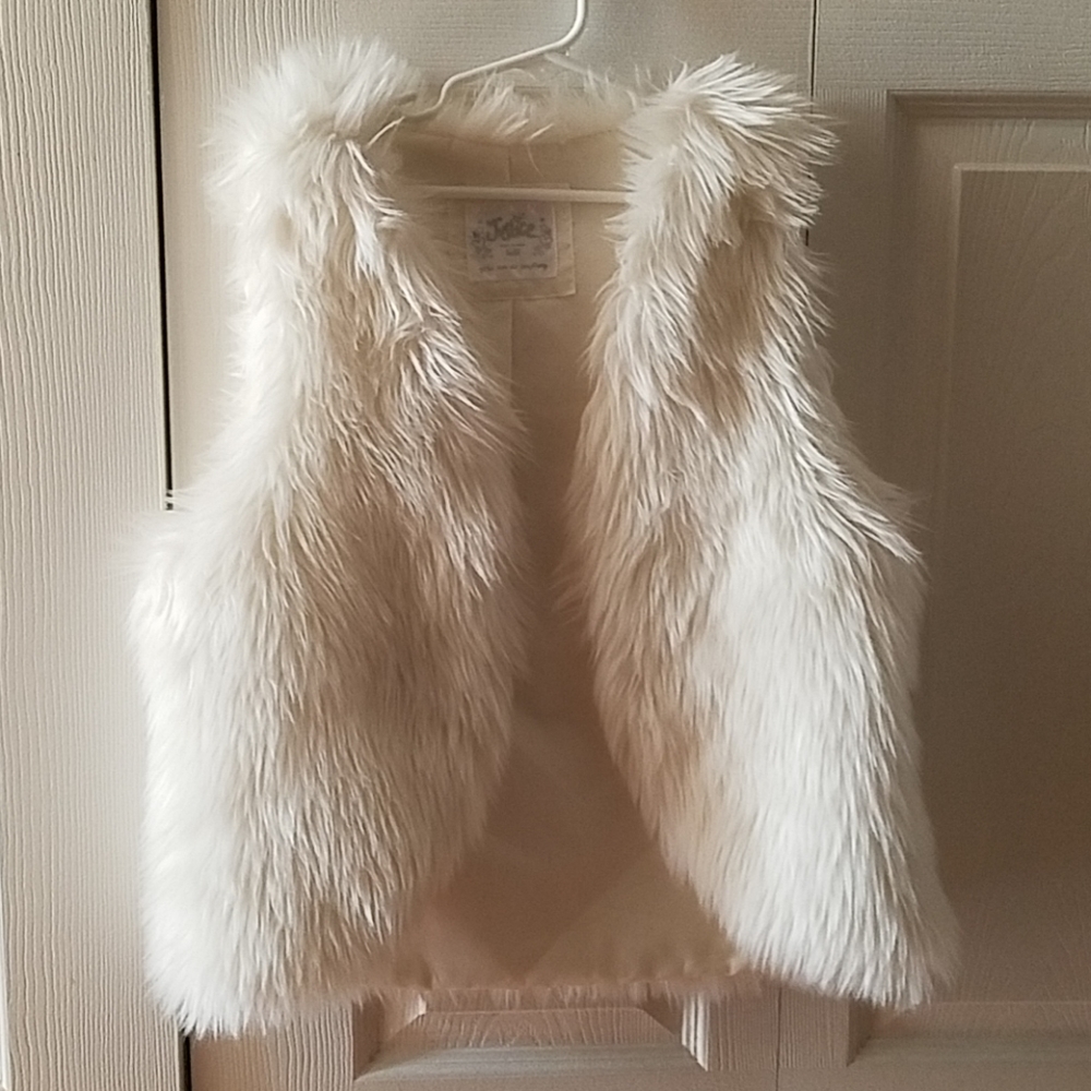 Justice Faux Fur Vest